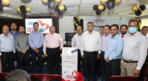 World Hypertension Day celebration & launching of “Heart to Heart” Facebook page
